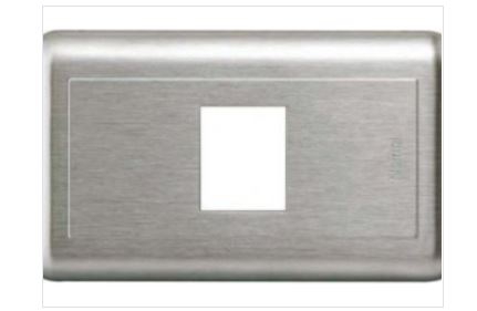 ERE-7601 白鐵單聯蓋板(一孔)